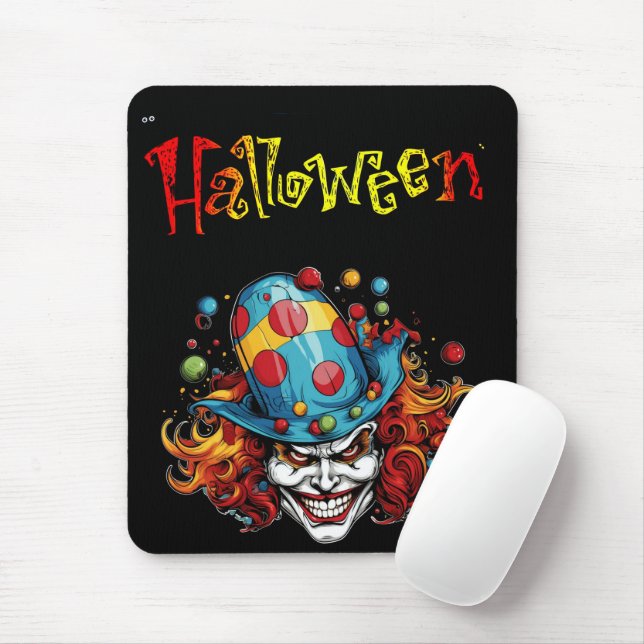 Halloween/Joker Mouse Pad Musmatta (Med mus)