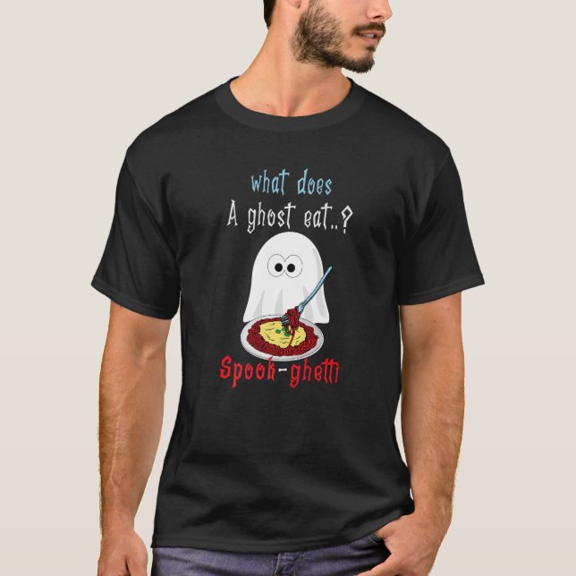 Halloween Jokes Costume for Spooky Season Scary Gh T Shirt (Framsida)