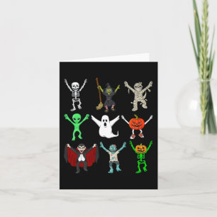 Halloween Jubilation Dancing Monsters Boys Girls K Kort