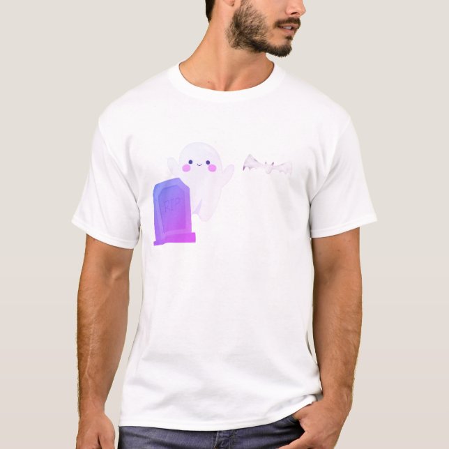 halloween jul 2026 Herr Basic T-Shirt (Framsida)