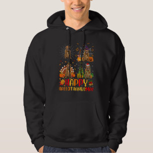 Halloween jul Dogue De Bordeaux hund Hallotha Hoodie