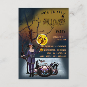 Halloween-Julfestens inbjudan