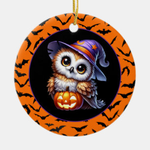 Halloween Julgransprydnad Keramik