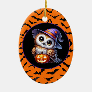Halloween Julgransprydnad Keramik