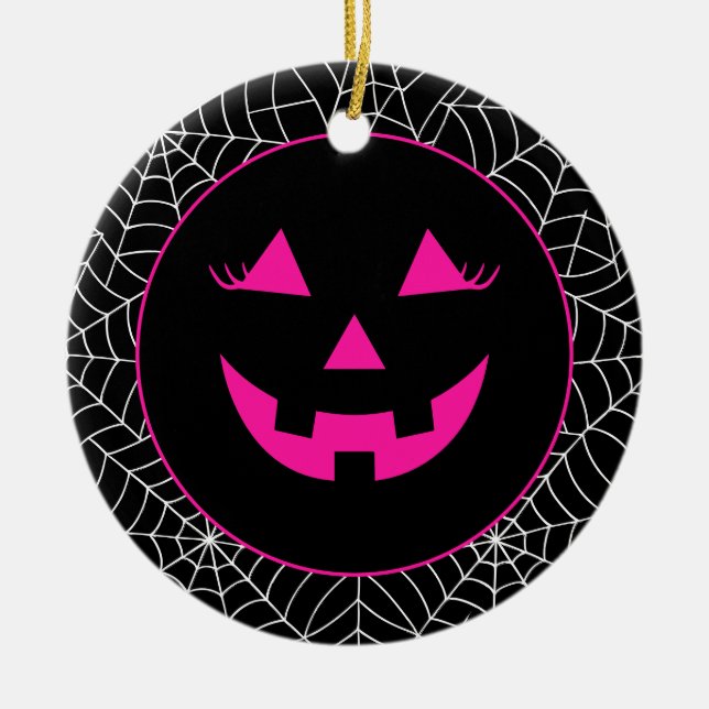 Halloween Julgransprydnad Keramik (Framsidan)