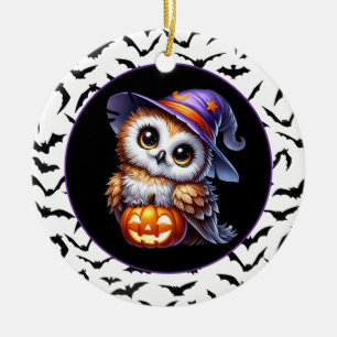 Halloween Julgransprydnad Keramik