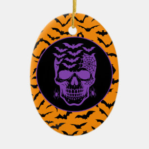 Halloween Julgransprydnad Keramik