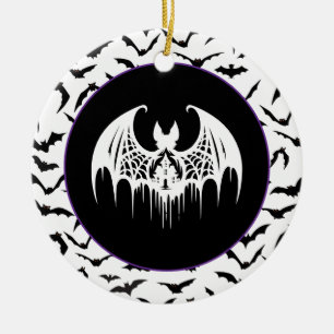Halloween Julgransprydnad Keramik