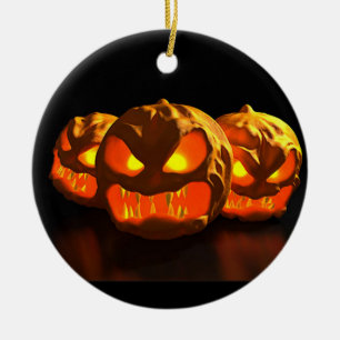 Halloween Julgransprydnad Keramik