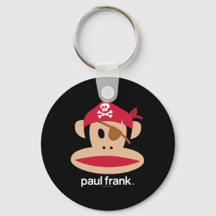 Halloween Julius Pirat Monkey Logotyp Nyckelring