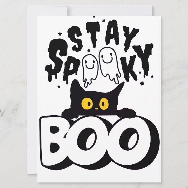 HALLOWEEN JULKORT (Framsida)