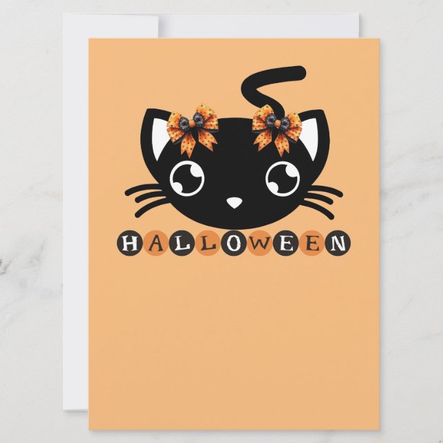 HALLOWEEN JULKORT (Framsida)