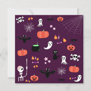 Halloween Julkort