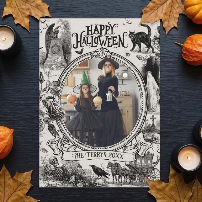 Halloween Julkort Kort (Skapare uppladdad)