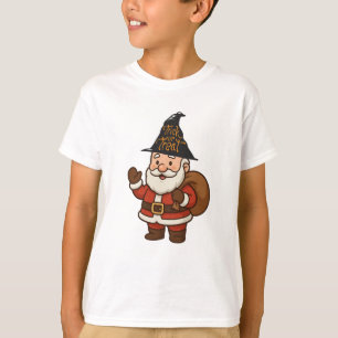 HALLOWEEN JULTOMTEN BUS ELLER GODIS T-Shirt