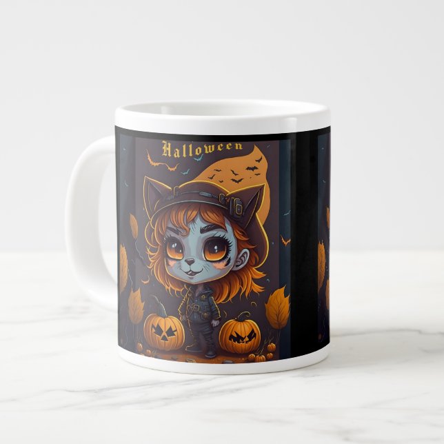Halloween Jumbo Mugg (Framsida vänster)
