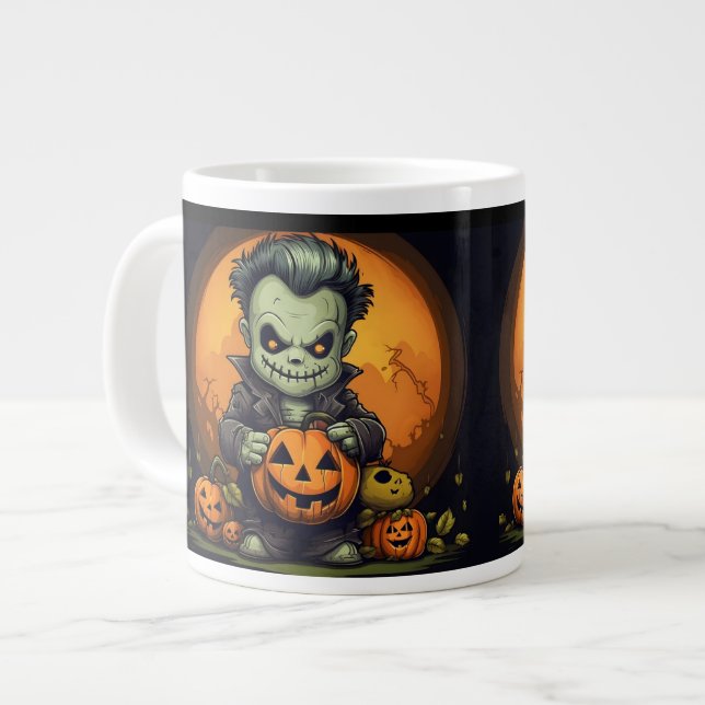 Halloween Jumbo Mugg (Framsida vänster)