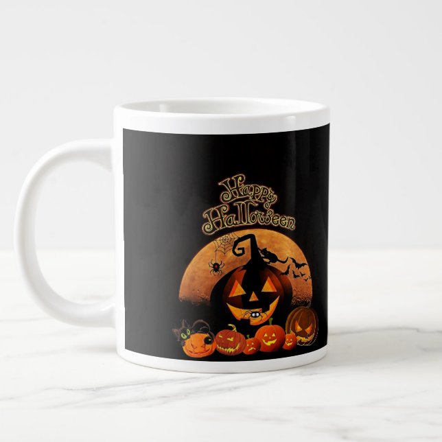 Halloween Jumbo Mugg (Vänster)