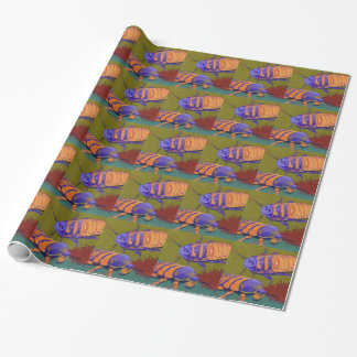 Halloween kackerlackor presentpapper