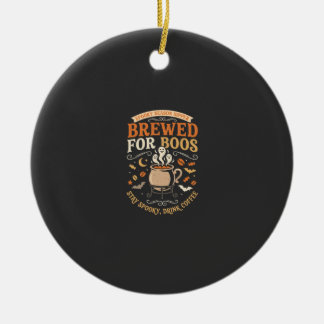 Halloween Kaffe Spökfirande Julgransprydnad Keramik