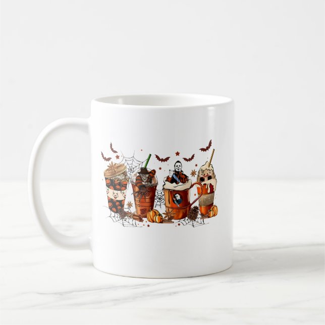 Halloween kaffekoppar Mugg (Vänster)