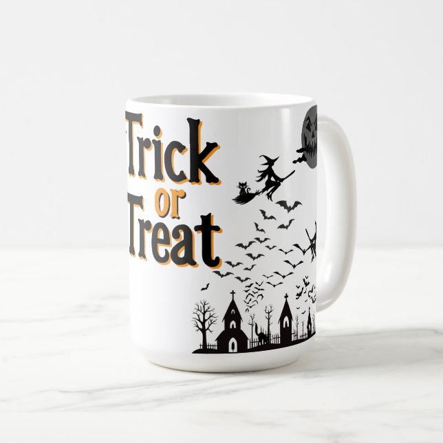 halloween kaffemugg (Framsida höger)