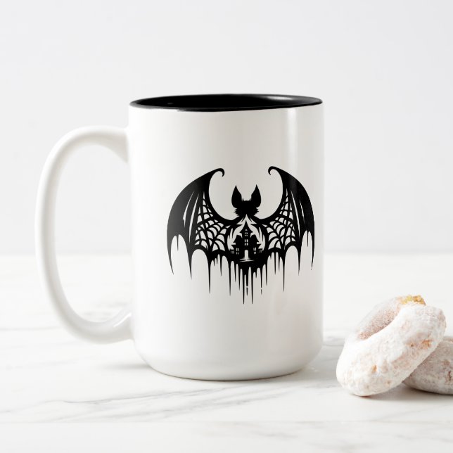 Halloween kaffemugg (Med munk)