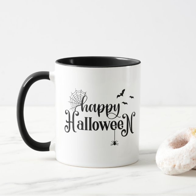 Halloween kaffemugg (Med munk)