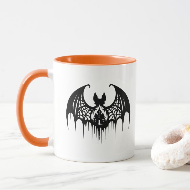 Halloween kaffemugg (Med munk)