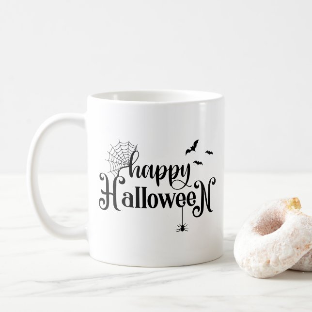 Halloween kaffemugg (Med munk)