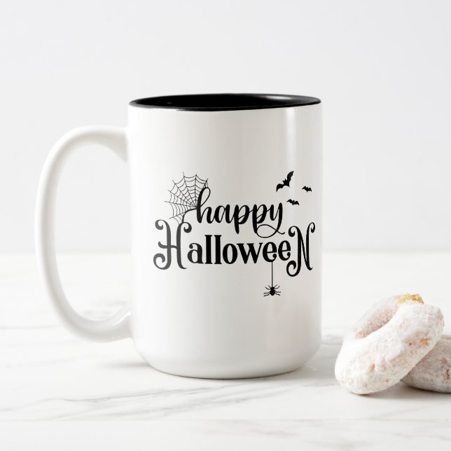 Halloween kaffemugg (Med munk)