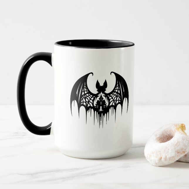 Halloween kaffemugg (Med munk)
