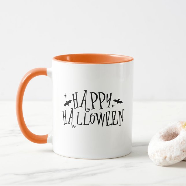 Halloween kaffemugg (Med munk)