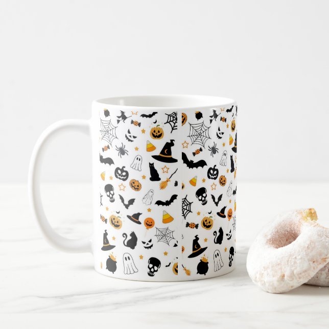 Halloween Kaffemugg (Med munk)