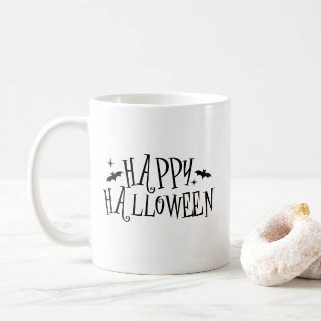Halloween kaffemugg (Med munk)