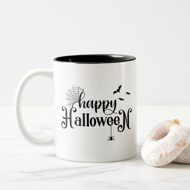 Halloween kaffemugg (Med munk)