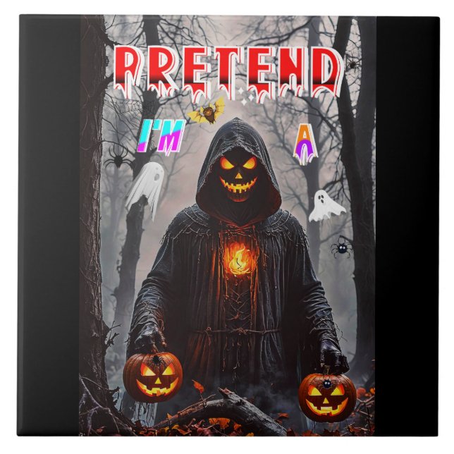 Halloween Kakelplatta (Framsidan)