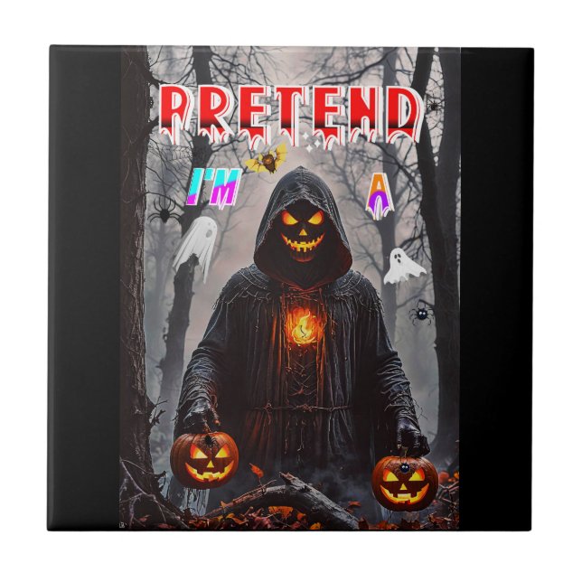 Halloween Kakelplatta (Framsidan)