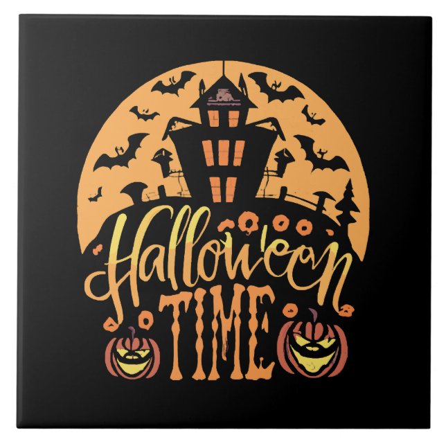 Halloween Kakelplatta (Framsidan)