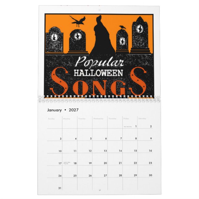 Halloween kalender 2013 (Jan 2027)