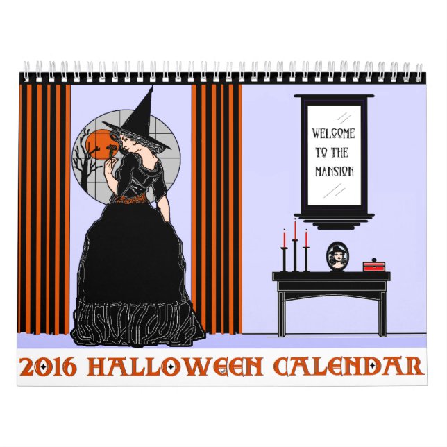 Halloween-kalendern 2016 kalender (Omslag)