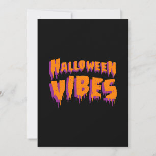 Halloween-känsla Inbjudningar
