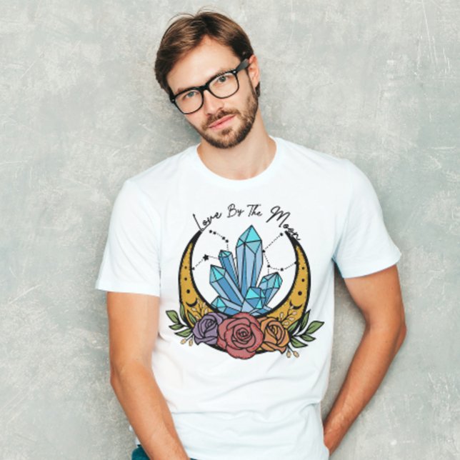 HALLOWEEN KÄRLEK AV MÅNE CELESTIAL T SHIRT (Skapare uppladdad)