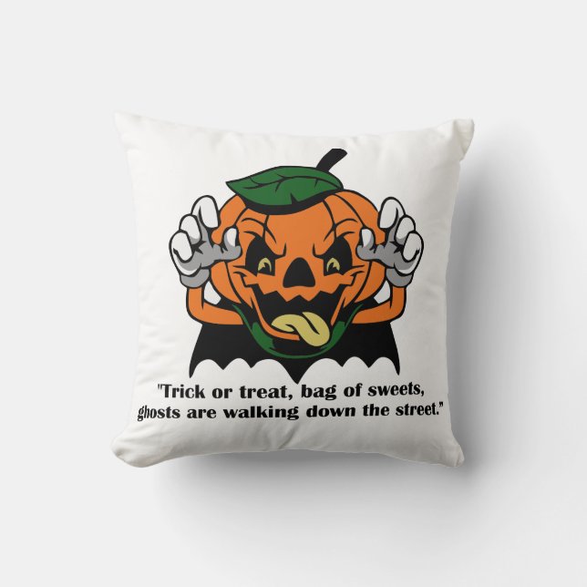 Halloween Kastkudde Kudde (Framsida)