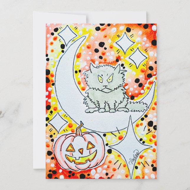 Halloween Katt (Framsida)
