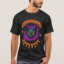 Halloween Katt Design T Shirt