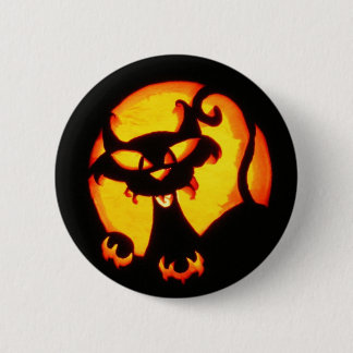 halloween-katt knapp