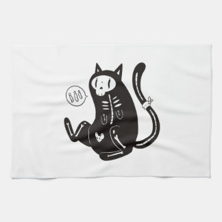 Halloween Katt Kökshandduk