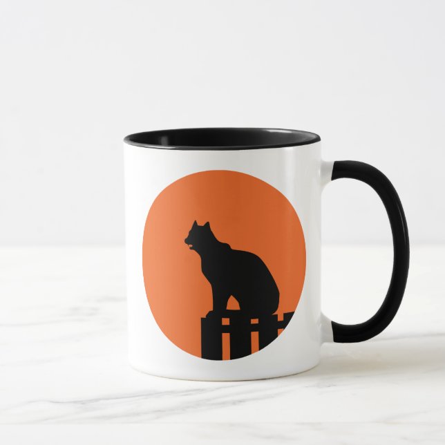 Halloween katt mugg (Höger)