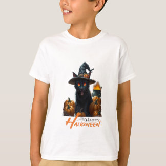 Halloween Katt T Shirt